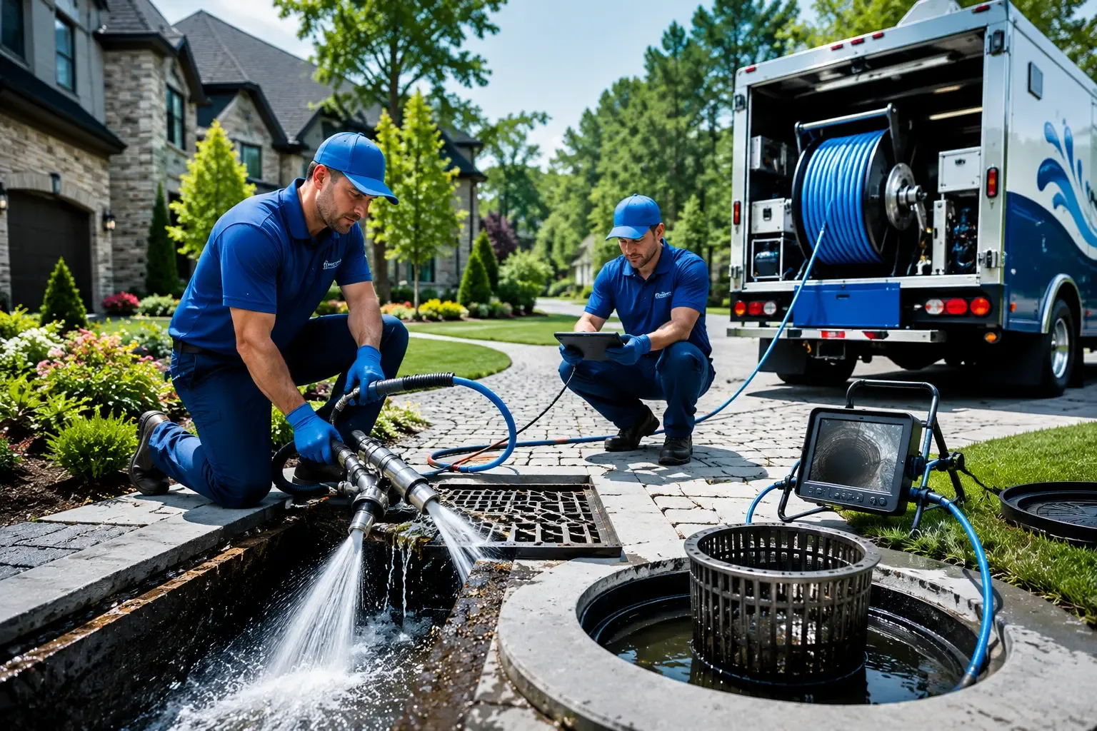 Local outdoor drain cleaning professionals in Sandown, NH