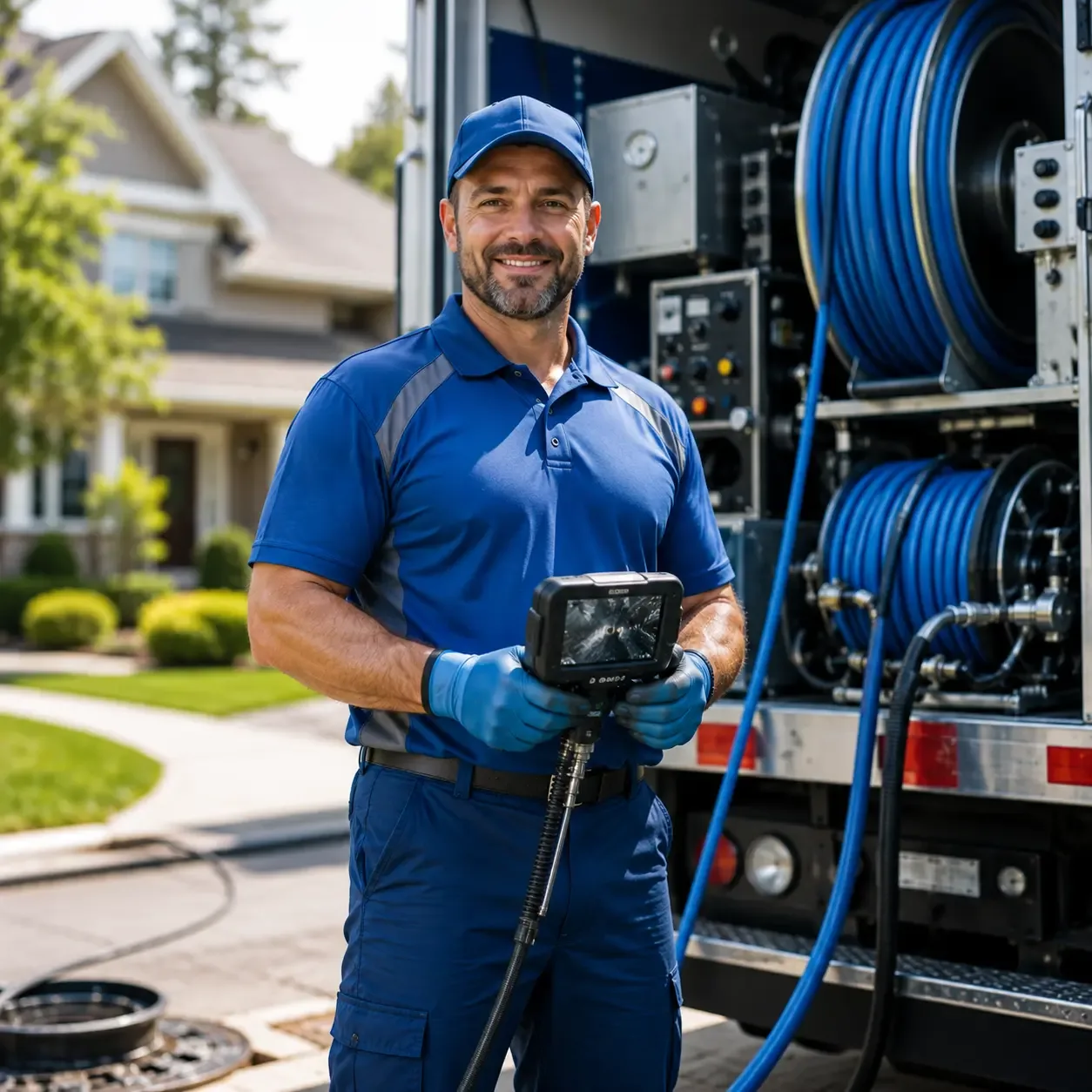 Local outdoor drain cleaning specialists in Sandown, NH